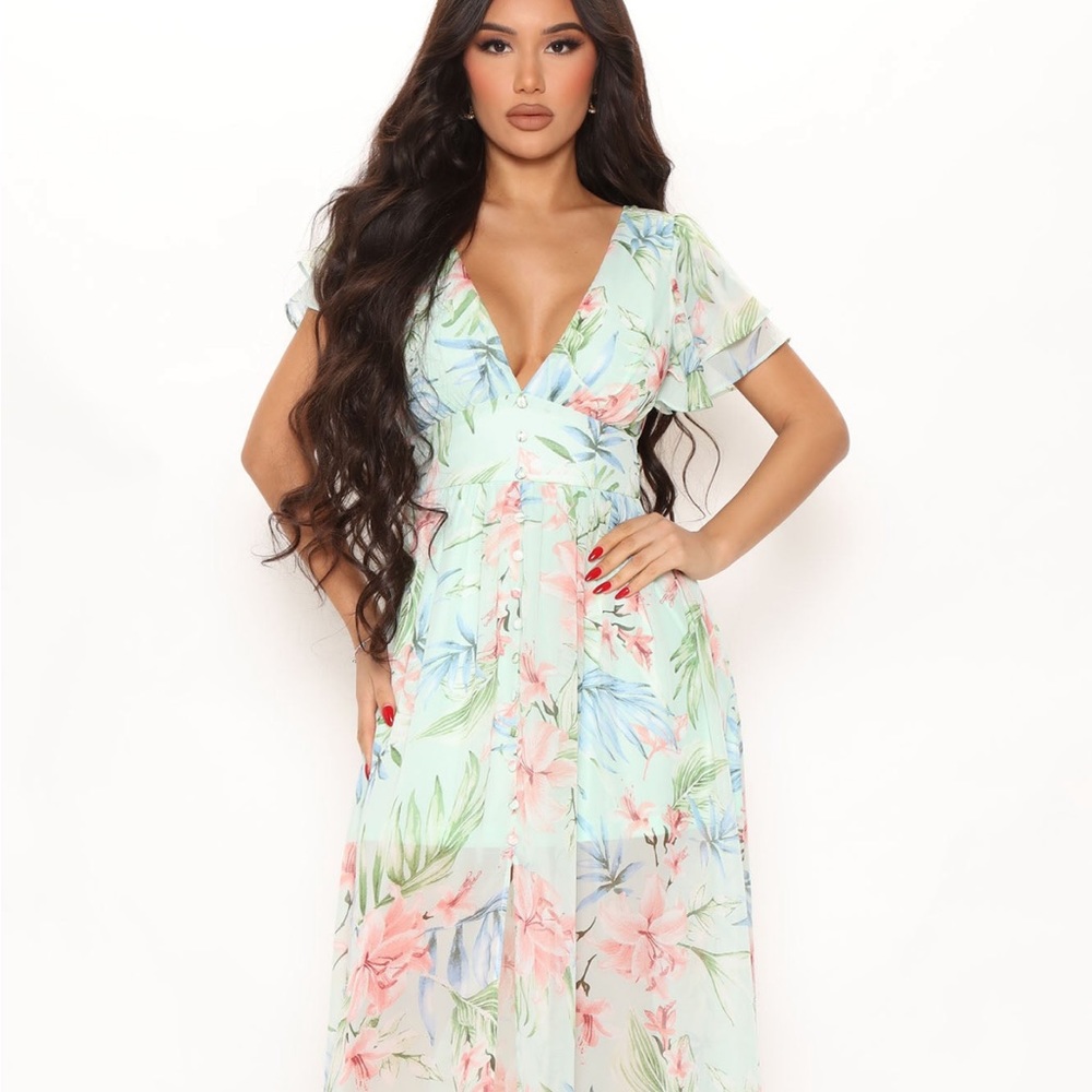 Fashion Nova Trips to Thailand Maxi Dress